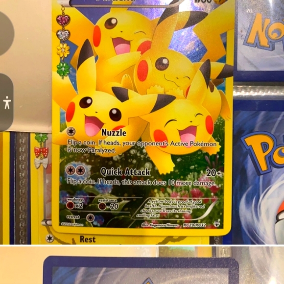 2016 Pikachu RC29/RC32 Pokemon Card - Picture 1 of 2